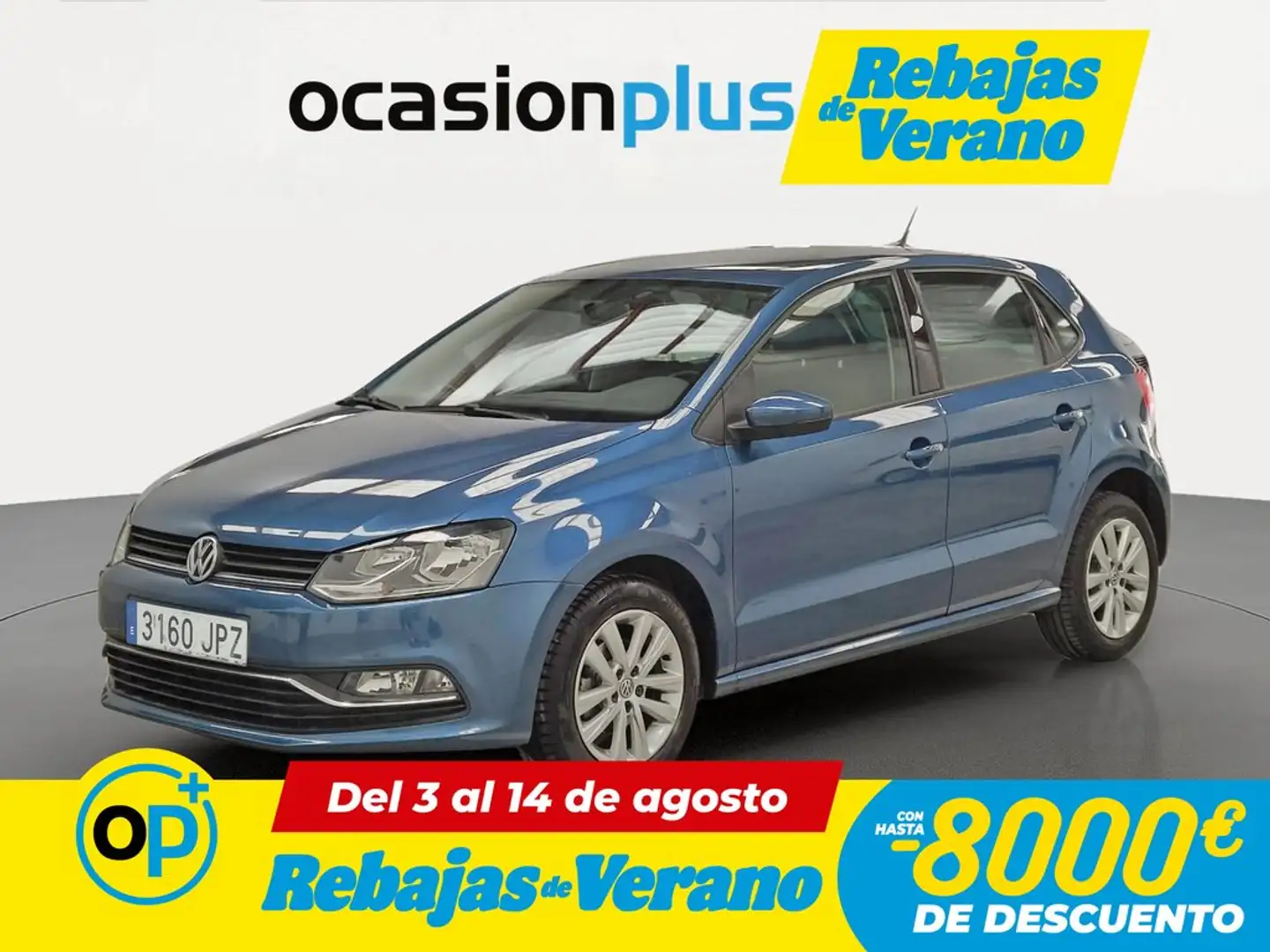 Volkswagen Polo 1.2 TSI BMT Advance DSG 66kW Azul - 1