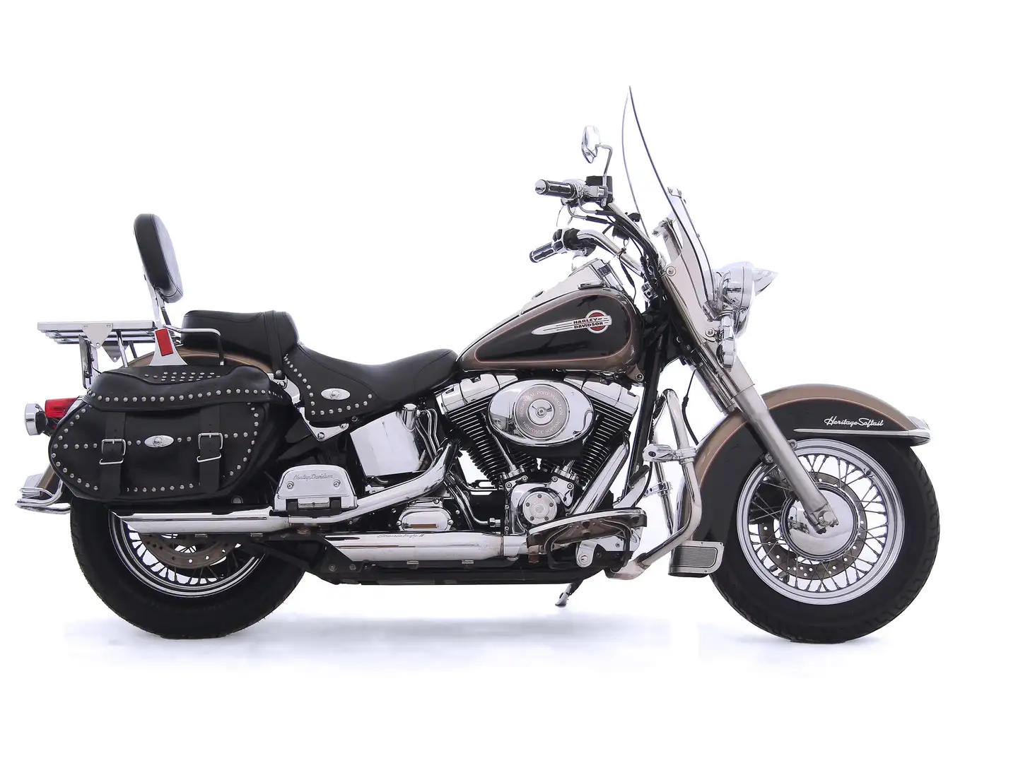 Harley-Davidson Heritage Softail FLSTC CLASSIC Schwarz - 2