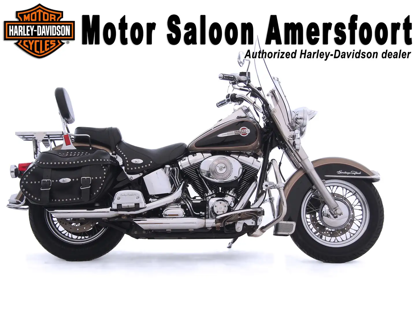 Harley-Davidson Heritage Softail FLSTC CLASSIC Schwarz - 1
