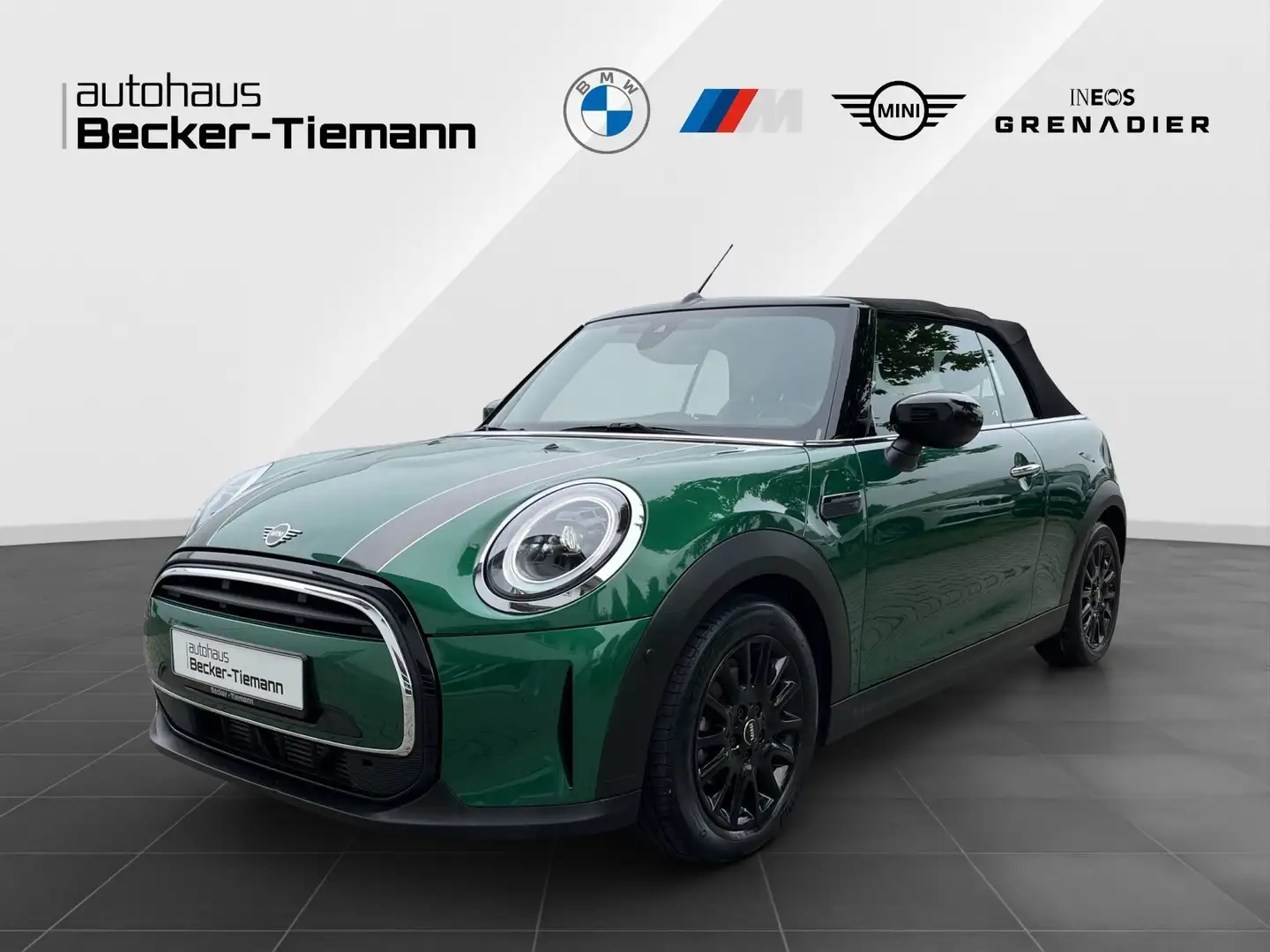 MINI Cooper Cabrio Autom. Navi LED DrivAss ParkAss HK/H Vert - 1