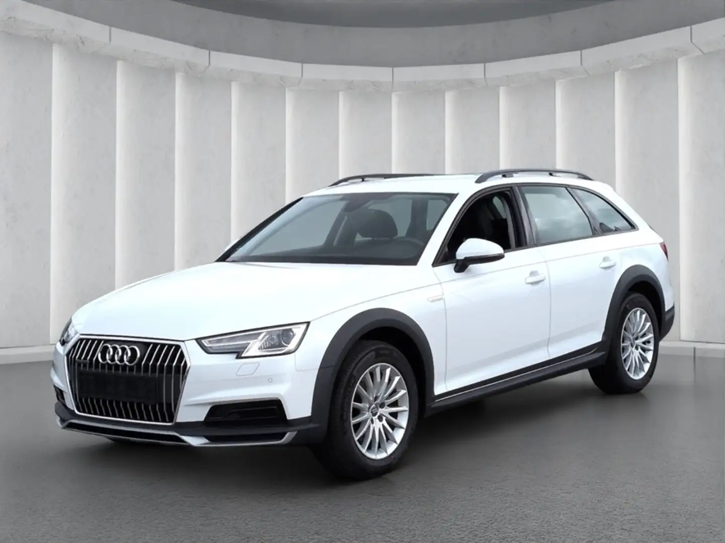 Audi A4 allroad quattro 2.0TDI*S-tro AHK Navi Bi-Xen Blanc - 2