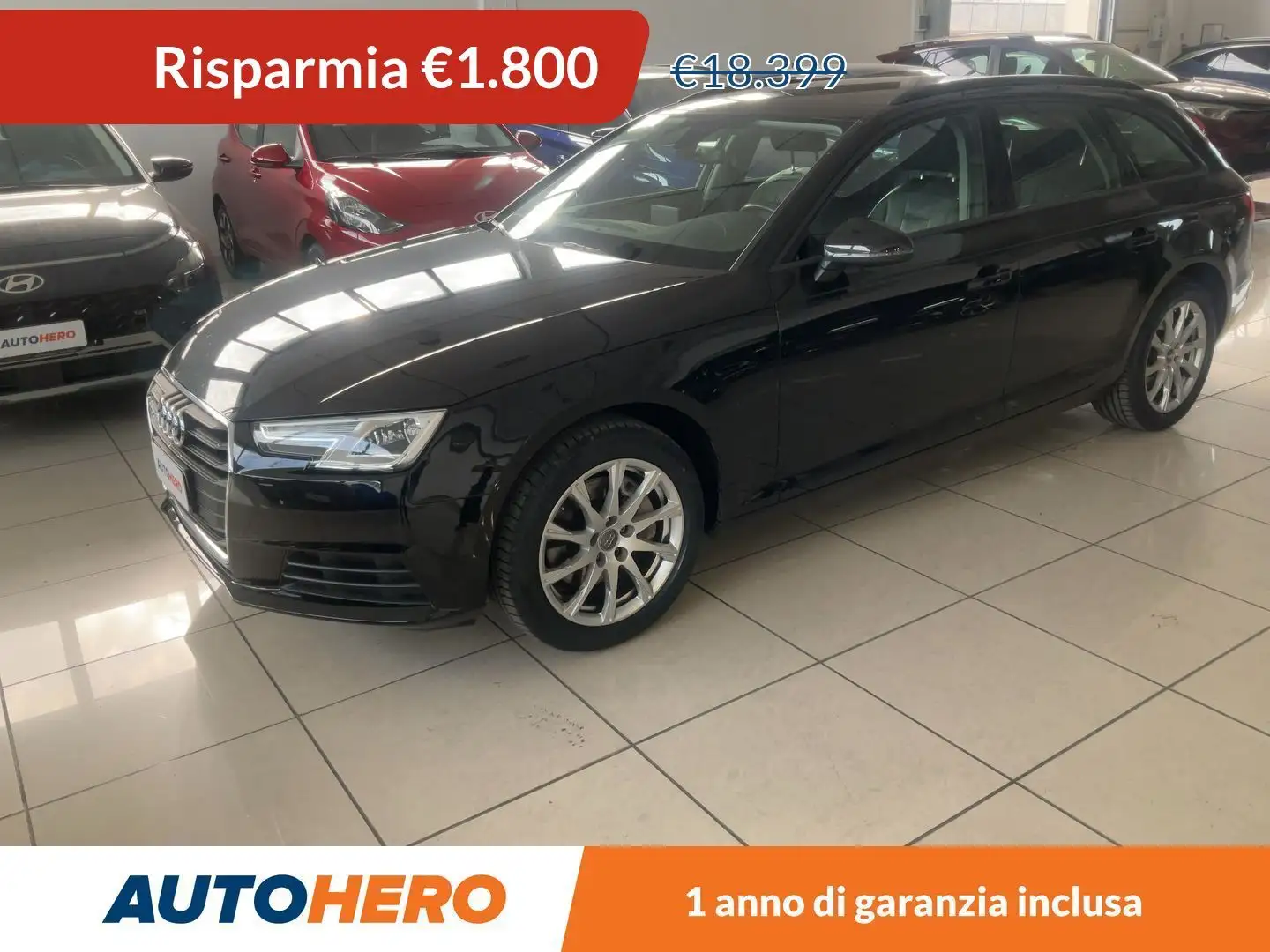 Audi A4 2.0 TDI Avant 190 CV S tronic quattro Negro - 1
