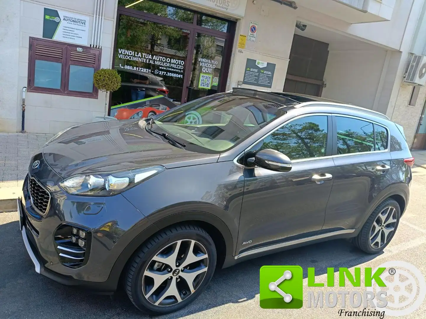 Kia Sportage 2.0 CRDI 185 CV AWD GT Line Grigio - 1