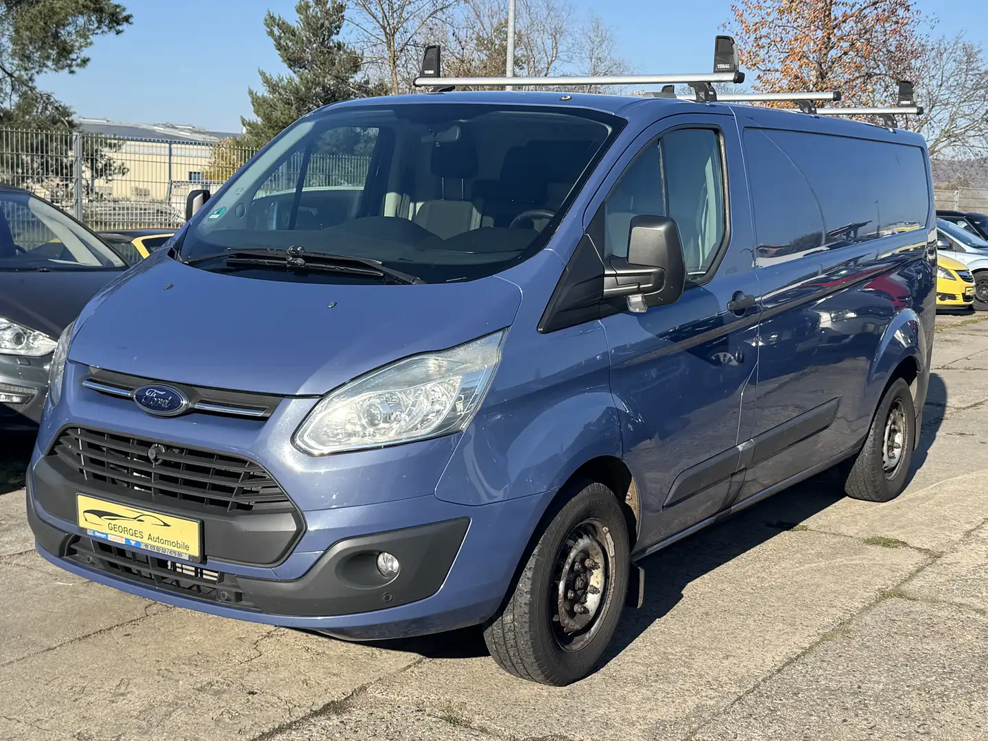 Ford Transit Custom Transit Custom 310 TDCi 1.Hand Klima S.Heft Blau - 1