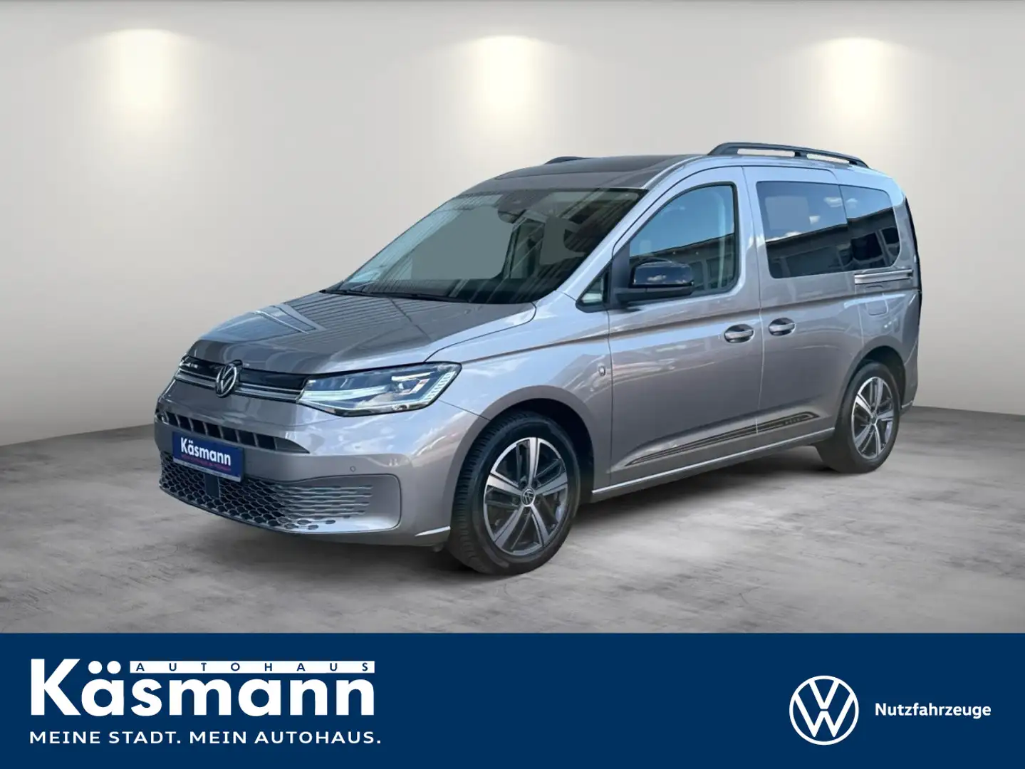 Volkswagen Caddy Life 2.0TDI 7-Sitzer AHK NAV LED PDC SHZ Beige - 1