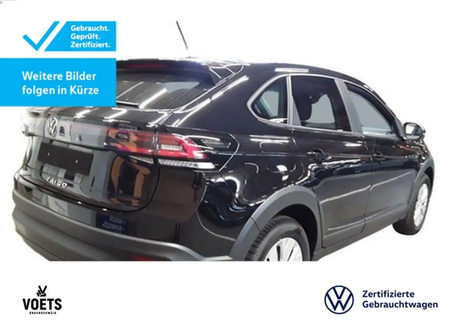 Volkswagen Taigo 1.0 TSI 5-Gang LED+KLIMA+LightAssist Schwarz - 2