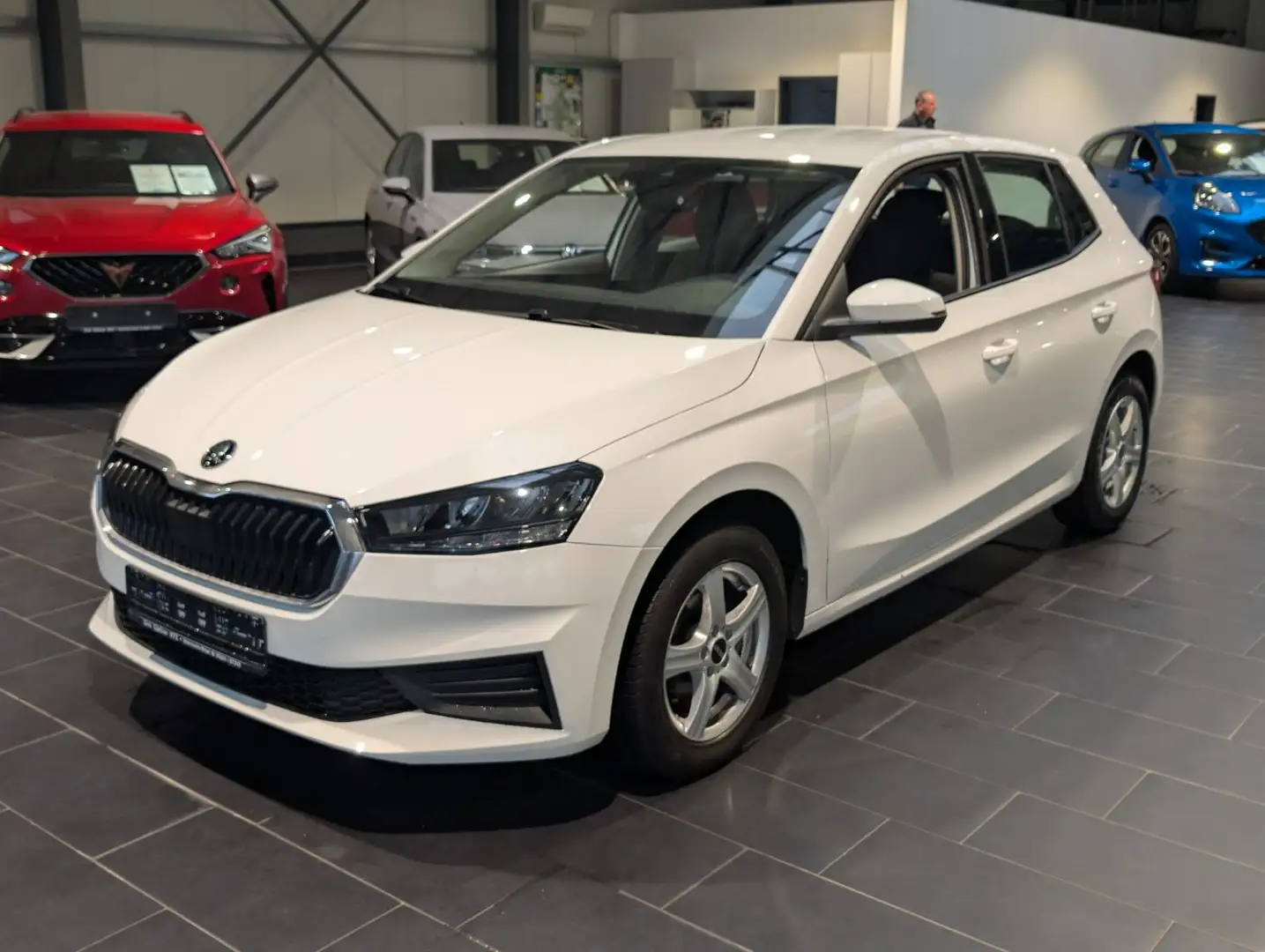 Skoda Fabia 1.0 TSI Active 8-fach Klima Wit - 1