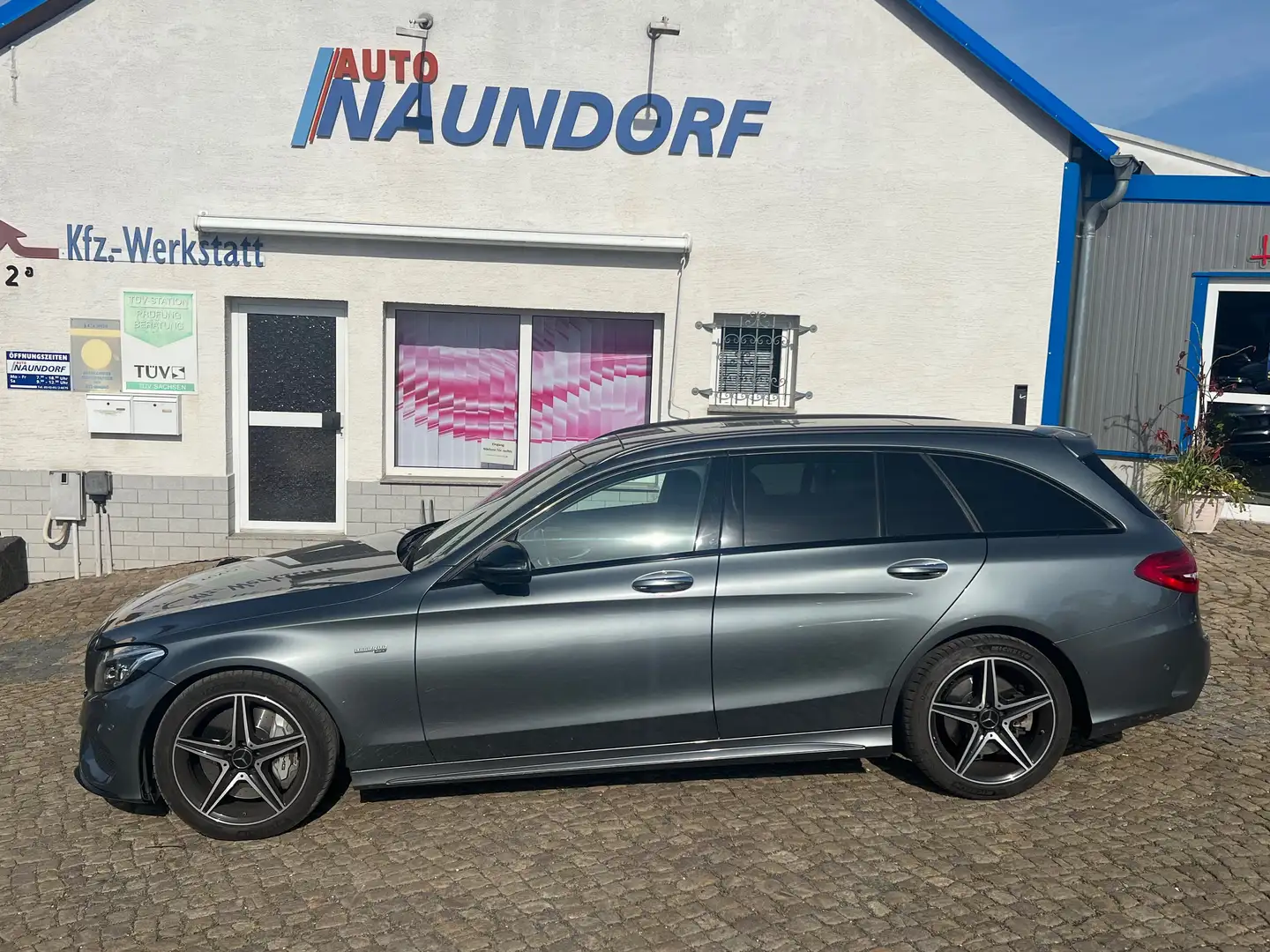 Mercedes-Benz C 43 AMG C 43 AMG 4Matic T Standheizung Pano Burmeister Grau - 1