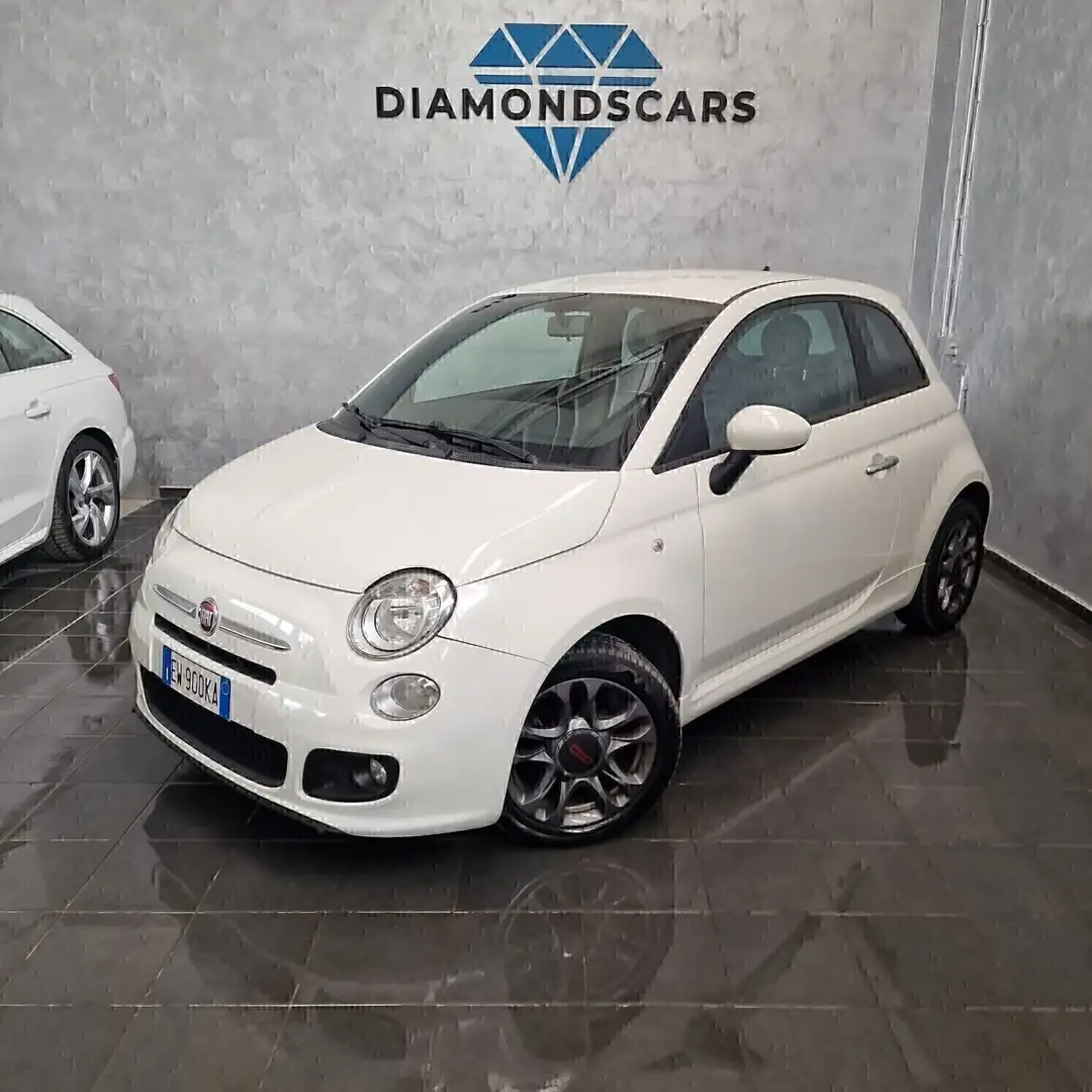 Fiat 500 1.2 Lounge SPORT Bianco - 1