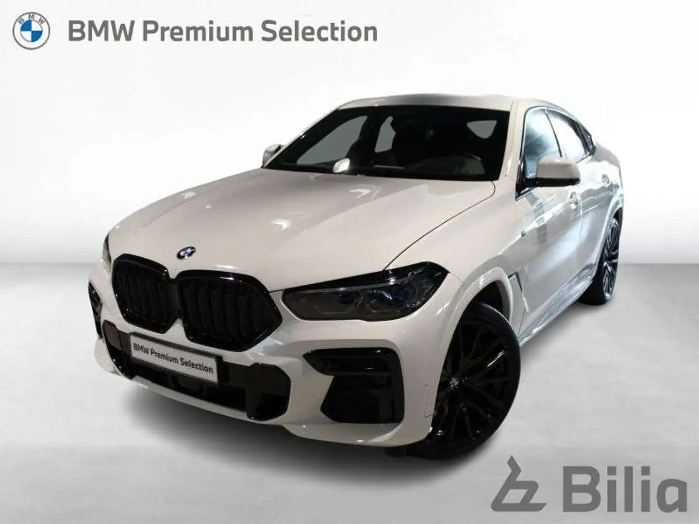 BMW X6 xDrive 40d pack M 2022 Blanc - 1