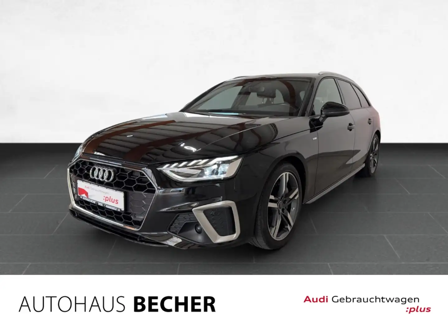 Audi A4 Avant 40 TDI S-tronic S-line /AHK/Navi/LED Schwarz - 1