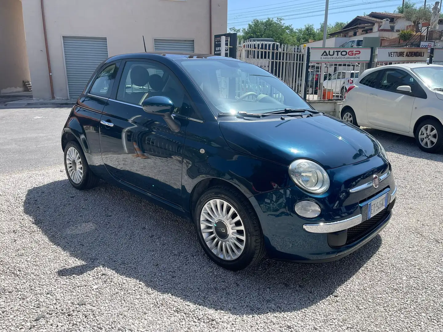 Fiat 500 500 1.2 Lounge 69cv E6, UNIPRO, NEOPATENTATI Blu/Azzurro - 2
