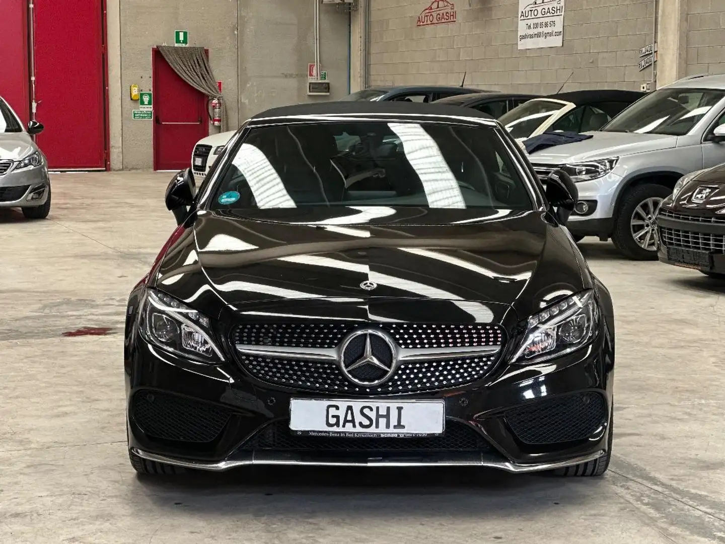 Mercedes-Benz C 200 4Matic Aut. Cabrio Premium Plus Noir - 1