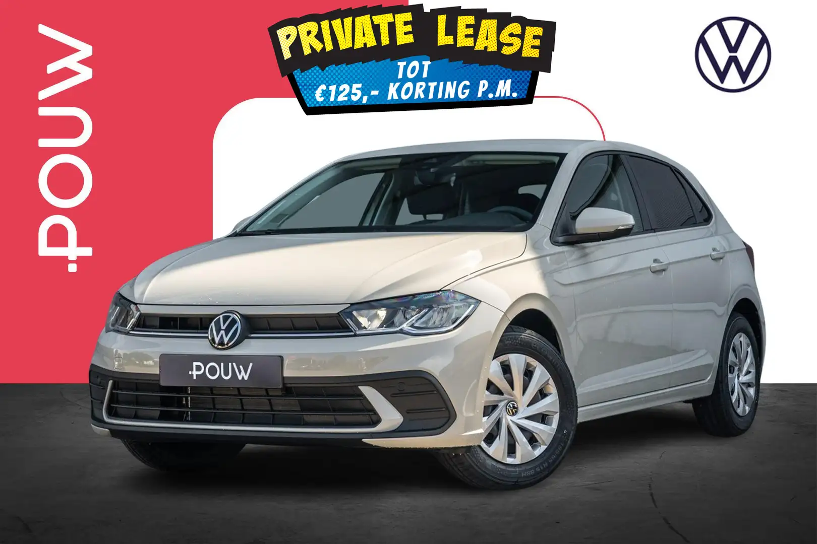 Volkswagen Polo 1.0 MPI 80pk Edition | Cruise Control | DAB Ontvan Grijs - 1
