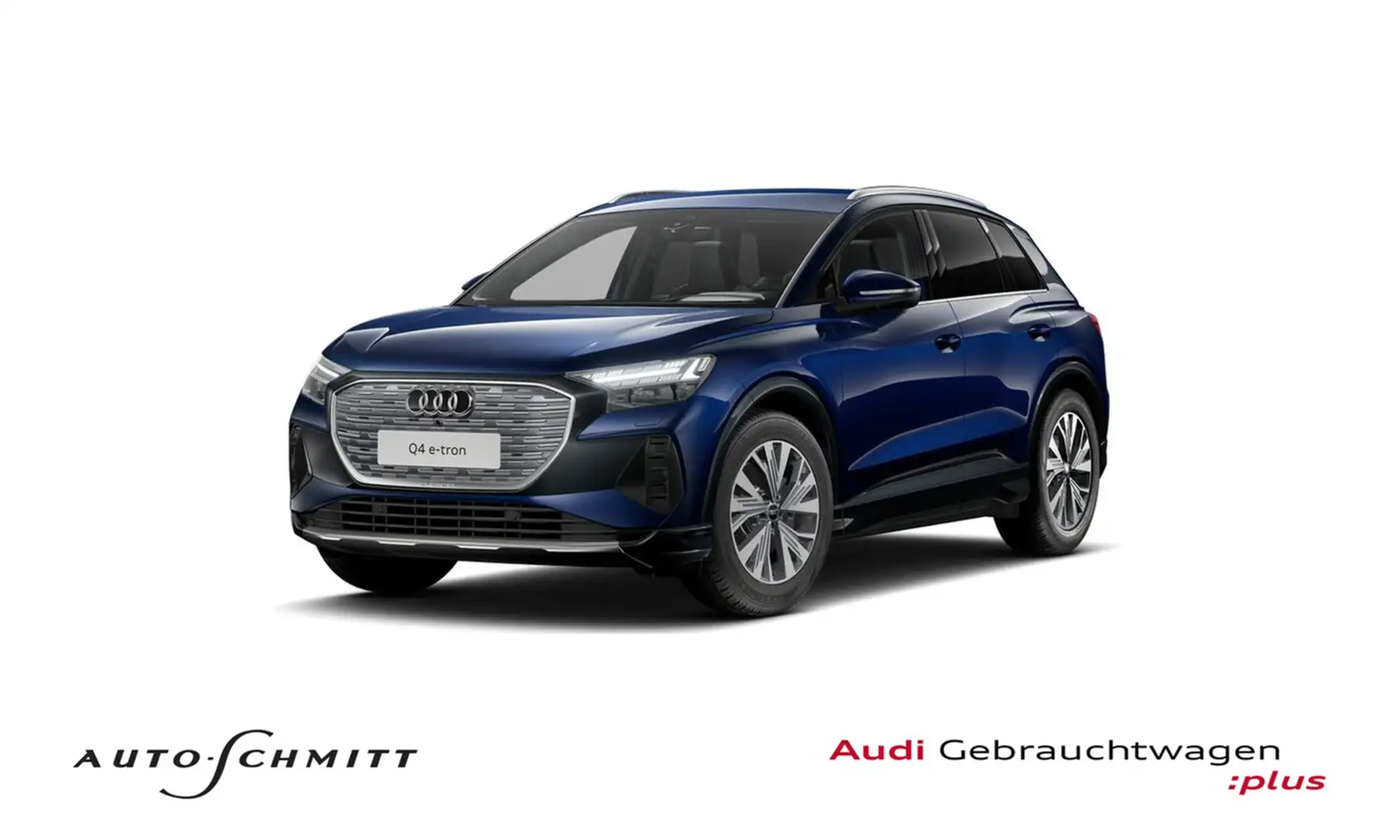 Audi Q4 e-tron 55 e-tron basis quattro Blau - 1
