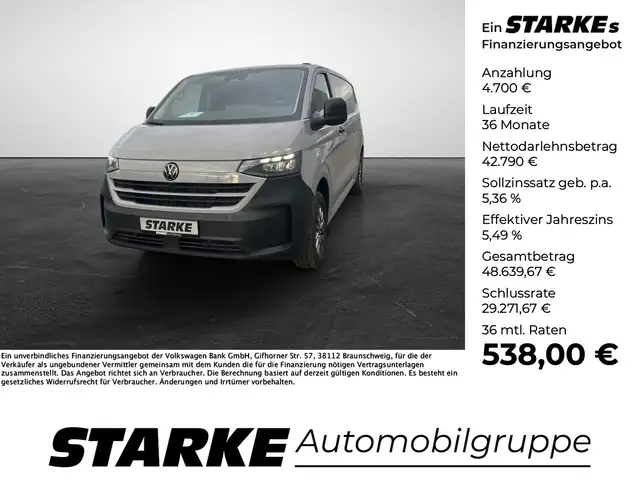 Volkswagen T7 Transporter -e 100kW Kasten LR