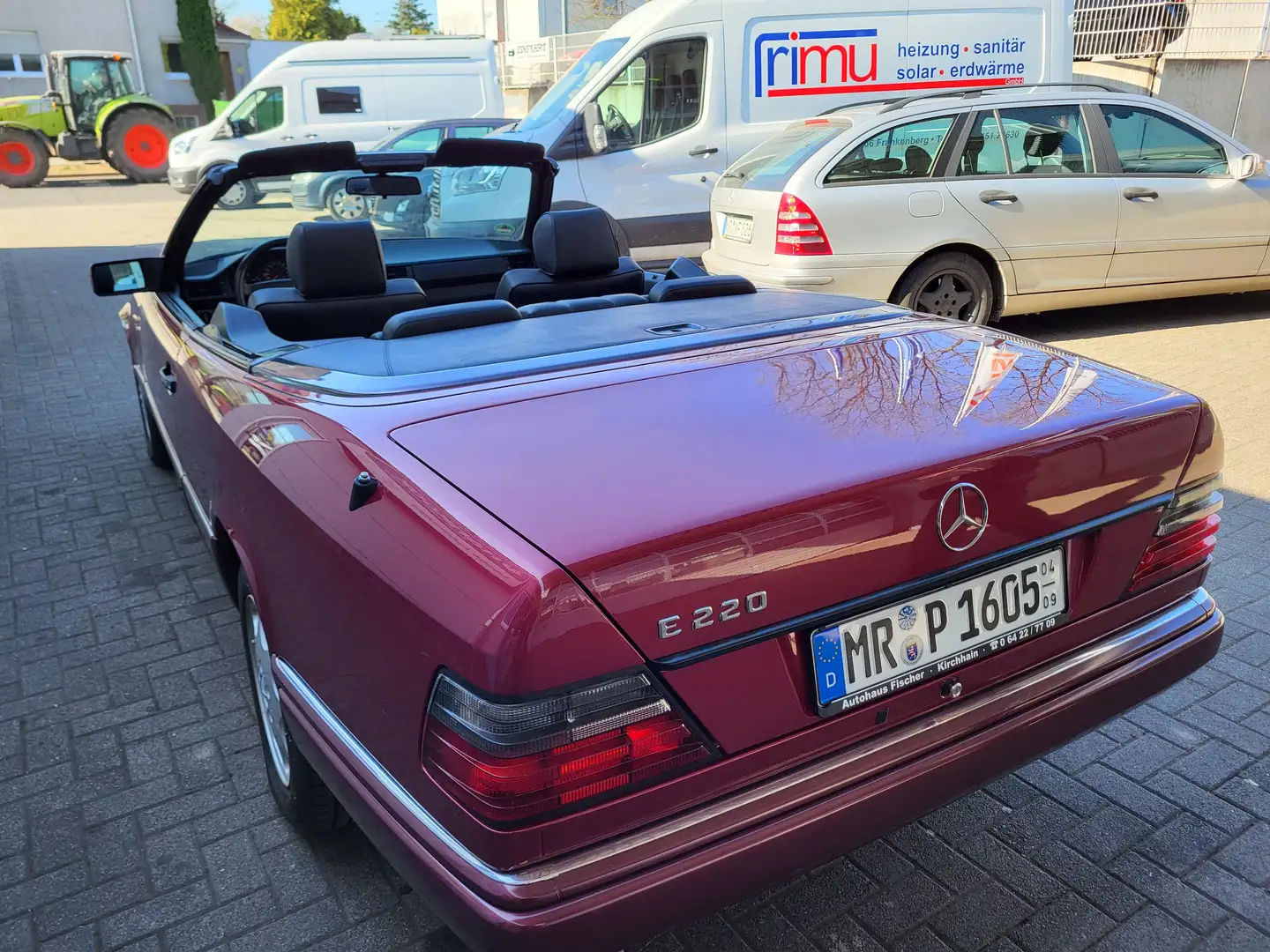 Mercedes-Benz E 220 Cabriolet,  Note : 1 , Im Kundenauftrag ! Rot - 1