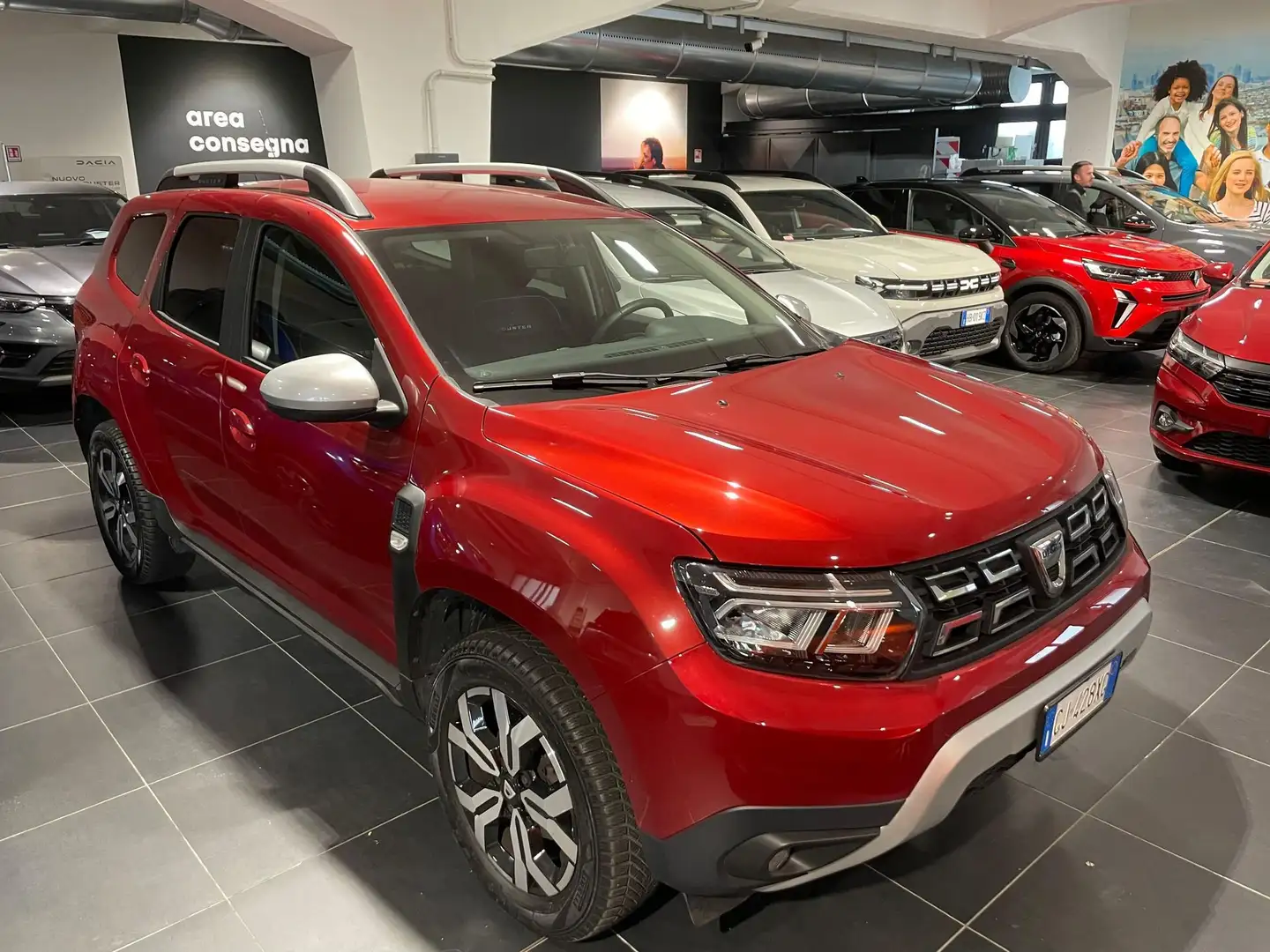 Dacia Duster Duster 1.5 Blue dCi 115 CV 4x2 Prestige Rood - 2