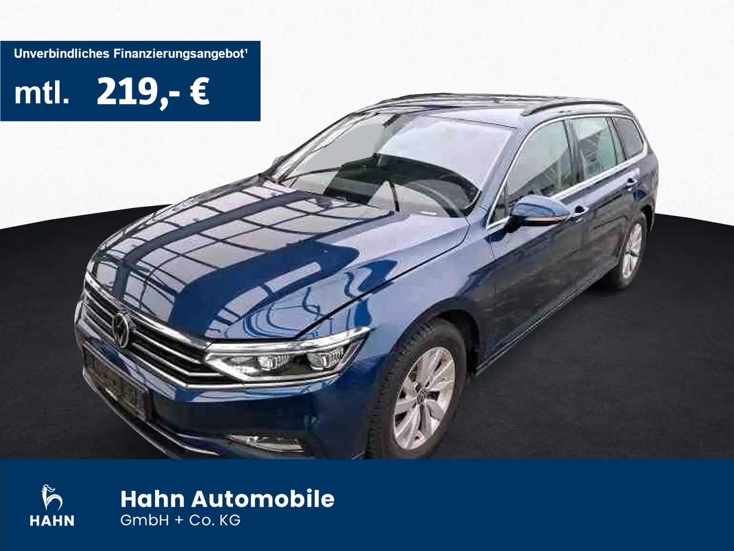 Volkswagen Passat Variant 2.0TDI DSG Business Matrix AHK Blau - 1