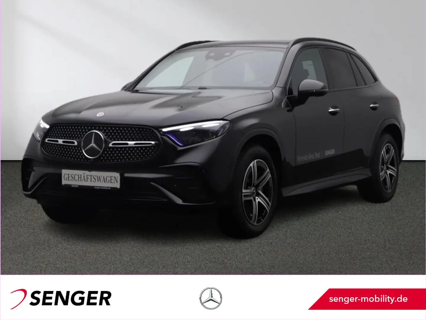 Mercedes-Benz GLC 450 d 4M AMG Panorama DigitalLight AHK 360°K Schwarz - 1