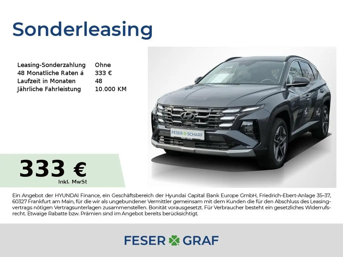Hyundai TUCSON TREND NAVI KAMERA LED SHZ LHZ CARPLAY Grau - 1
