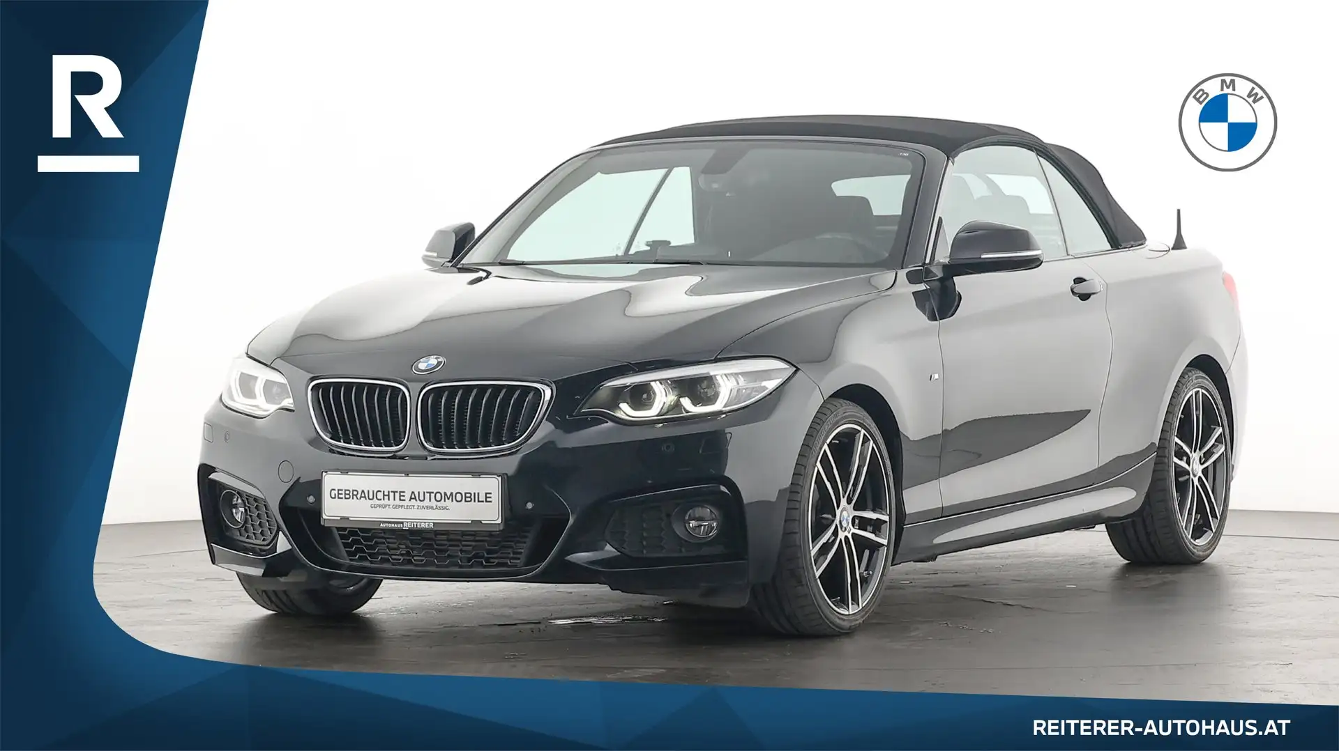 BMW 220 d *M-Sportpaket *Sportsitze *LED Schwarz - 1