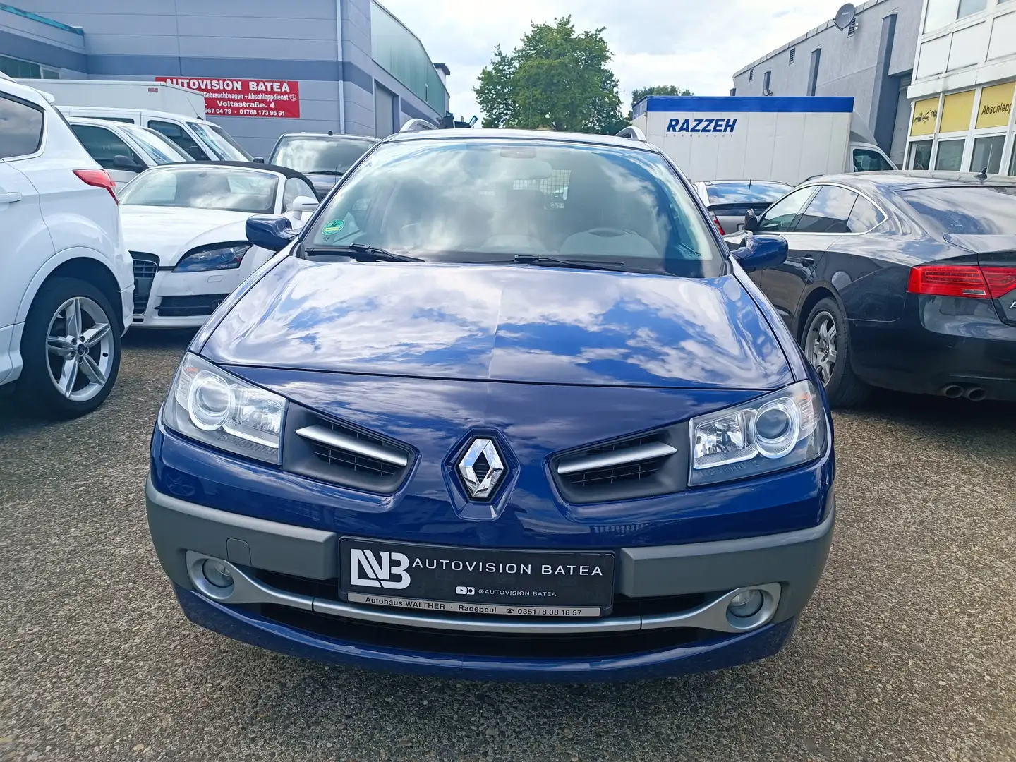Renault Megane 1.6 Grandtour Avantage,Teilleder,Klimaautomatik Синій - 2