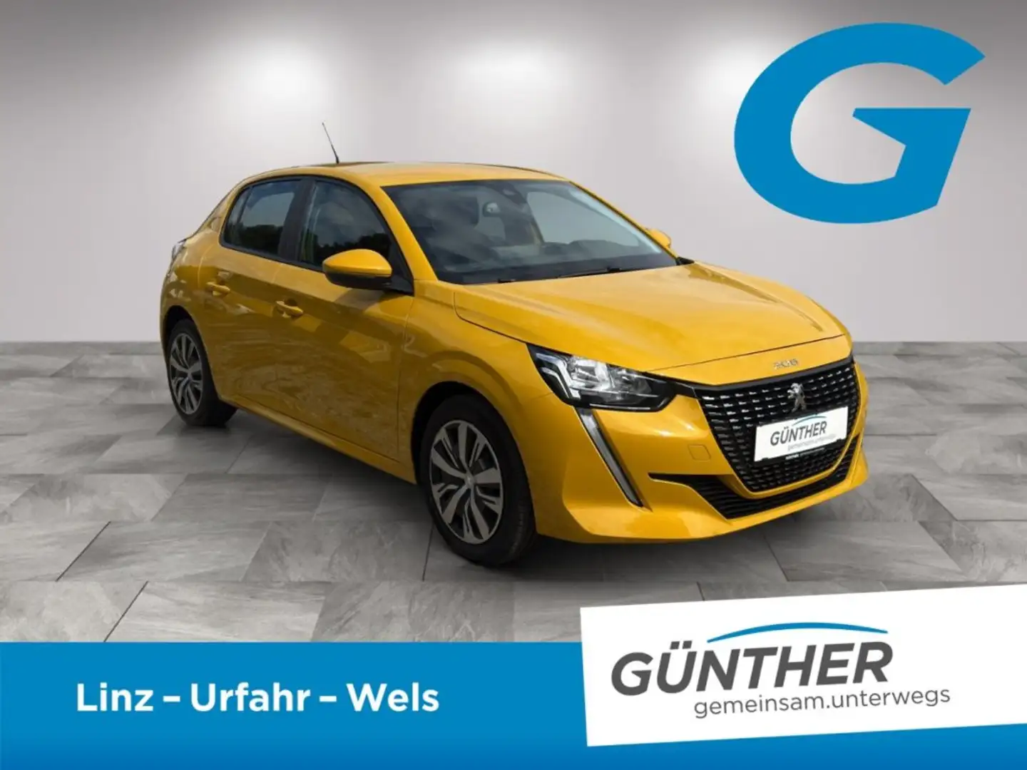 Peugeot 208 Act. 1.2 Gelb - 2