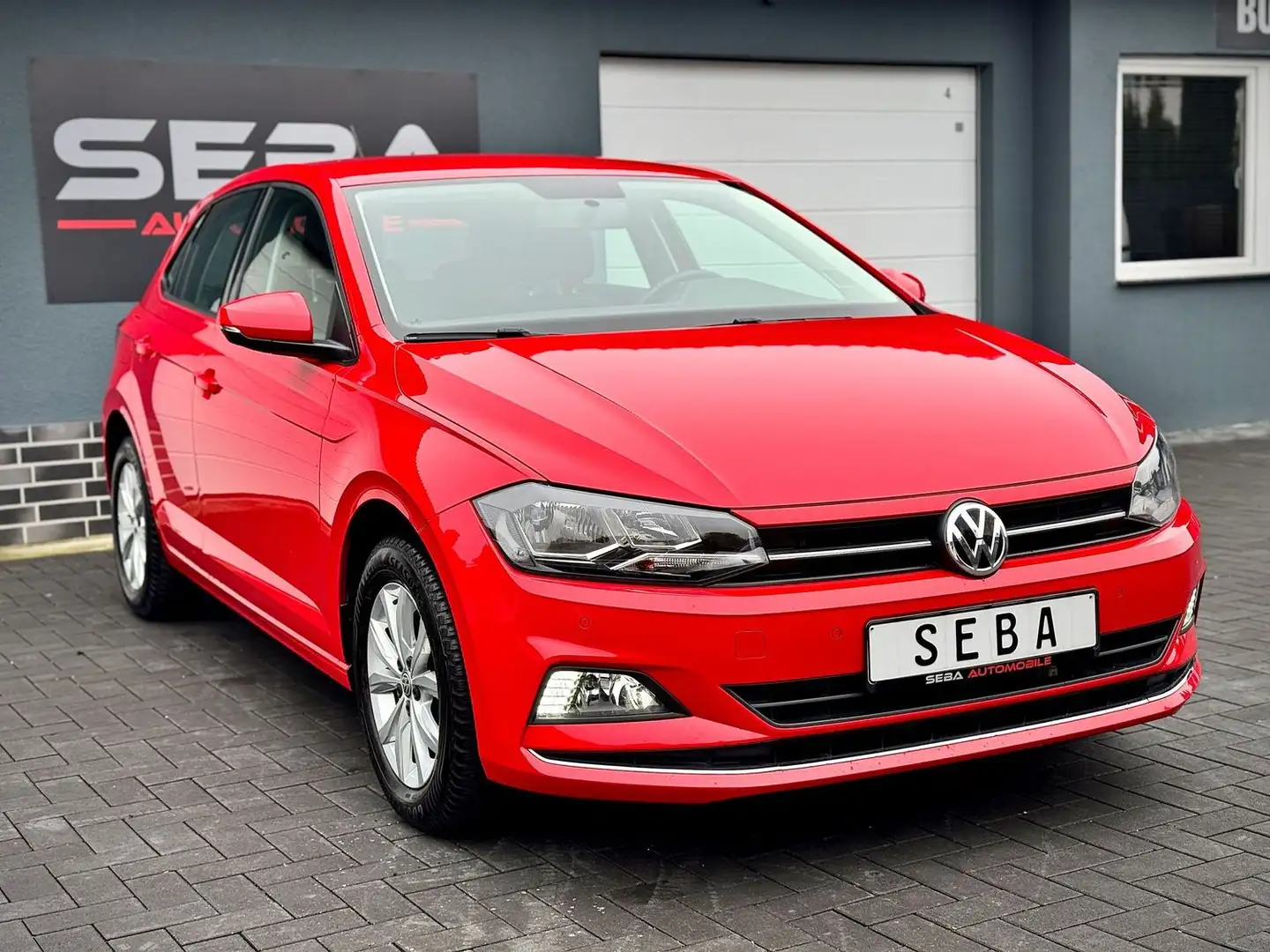 Volkswagen Polo 1.6 TDI Highline '2.Hand'92.600KM'SHZ'LED' Rot - 1