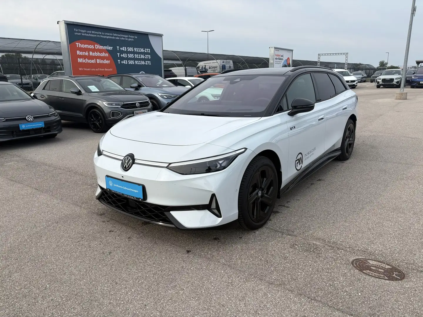 Volkswagen ID.7 Tourer GTX 4MOTION 250 kW Business Weiß - 1