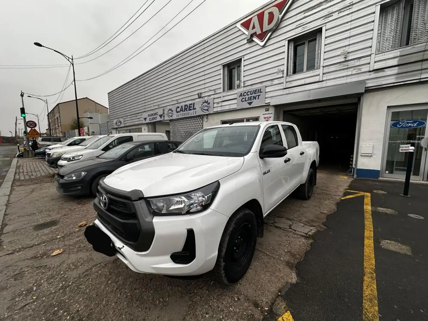 Toyota Hilux IV 4WD 2.4 D-4D 150 DOUBLE CABINE Blanco - 1