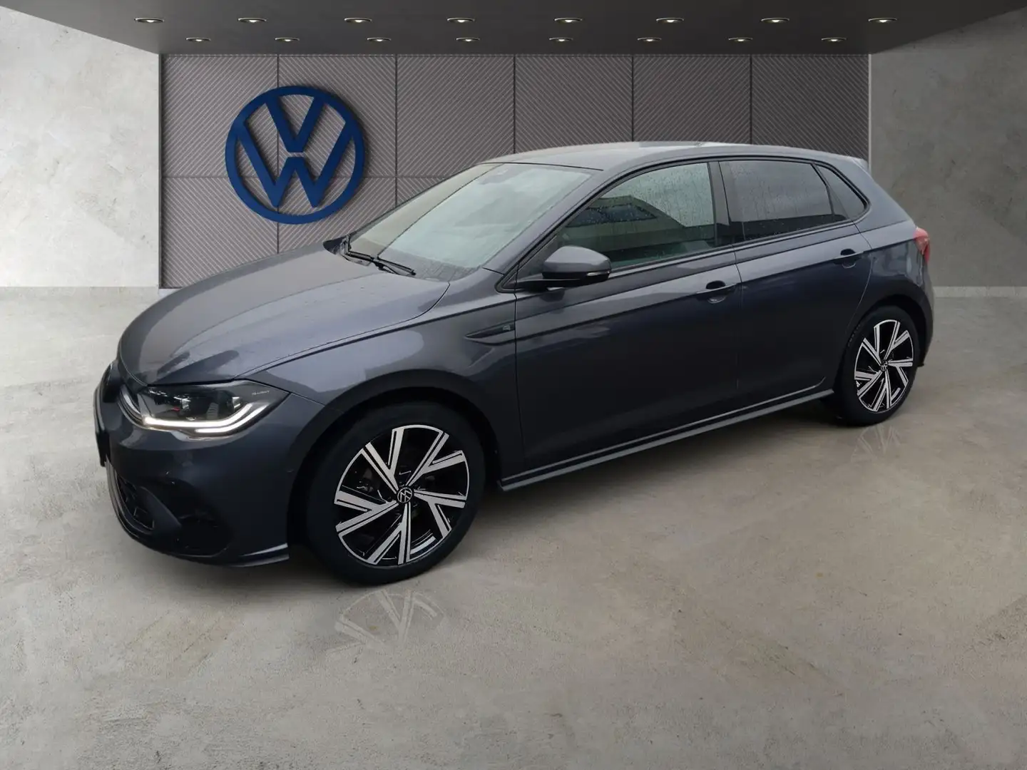 Volkswagen Polo 1.0 TSI DSG R-Line Navi IQ.LIGHT - LED-Matr Grau - 2