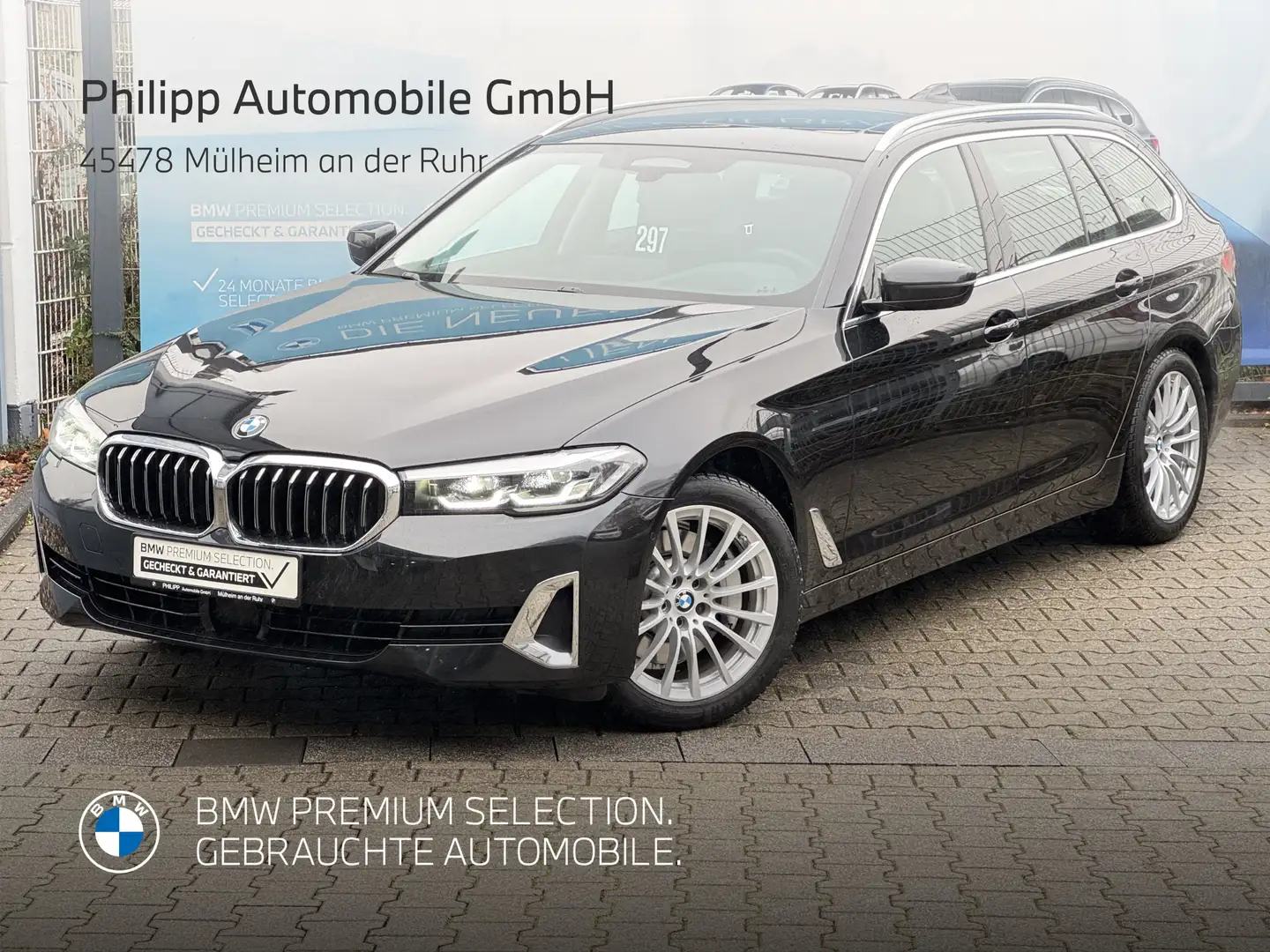 BMW 530 i xDrive Tour Luxury AHK PANO HuD DA-Pro RFK Schwarz - 1