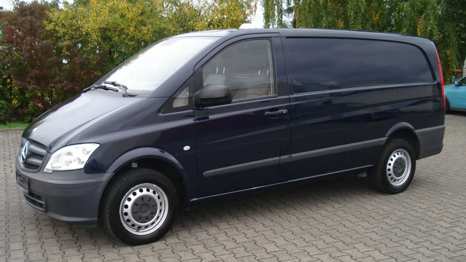 Mercedes-Benz Vito Kasten 113 CDI LANG! EURO-5 ! TOP!!! Bleu - 1