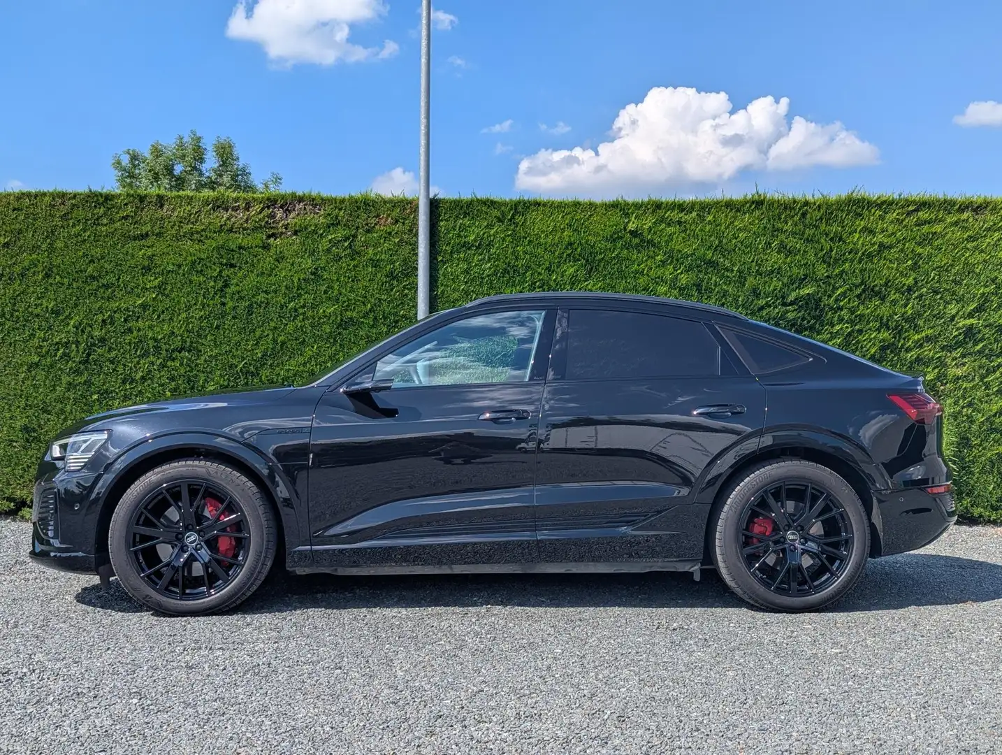 Audi Q8 e-tron Sportback - 2x s-line + black style - opendak Negru - 2