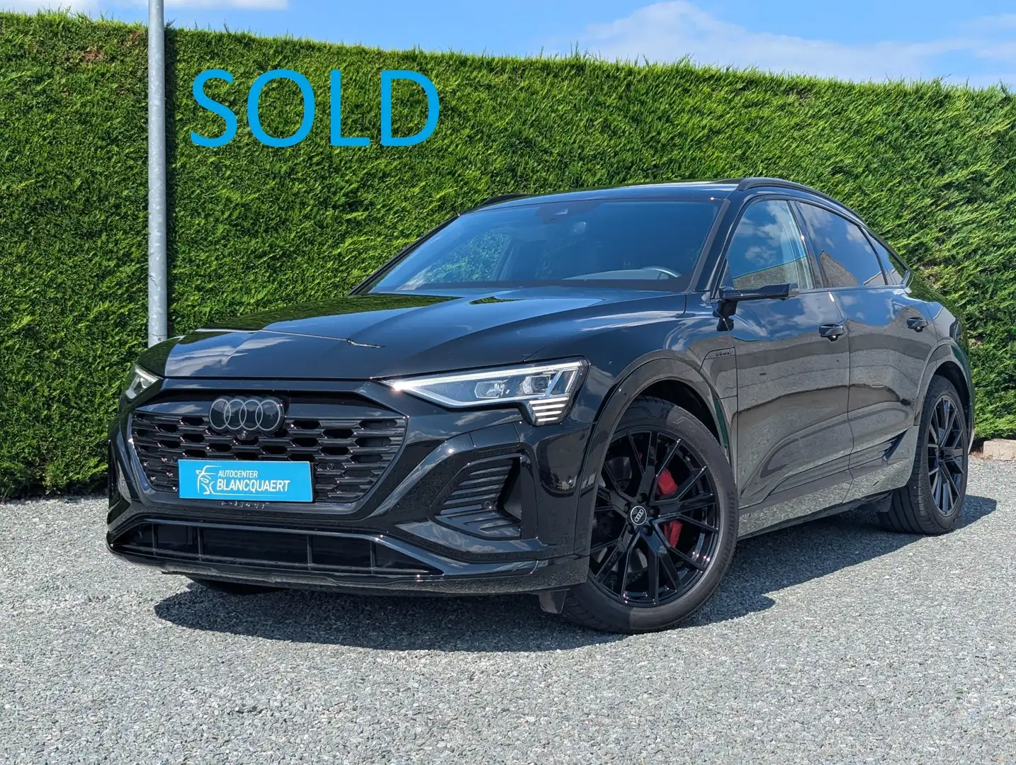 Audi Q8 e-tron !verkocht! - 2x s-line + black style - opendak Negro - 1