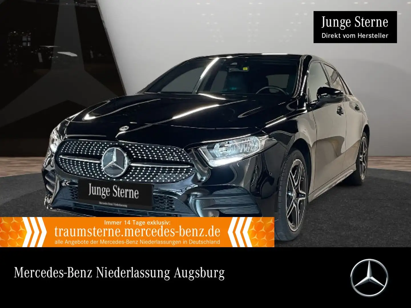 Mercedes-Benz A 250 e AMG+NIGHT+KAMERA+TOTW+8G Schwarz - 1