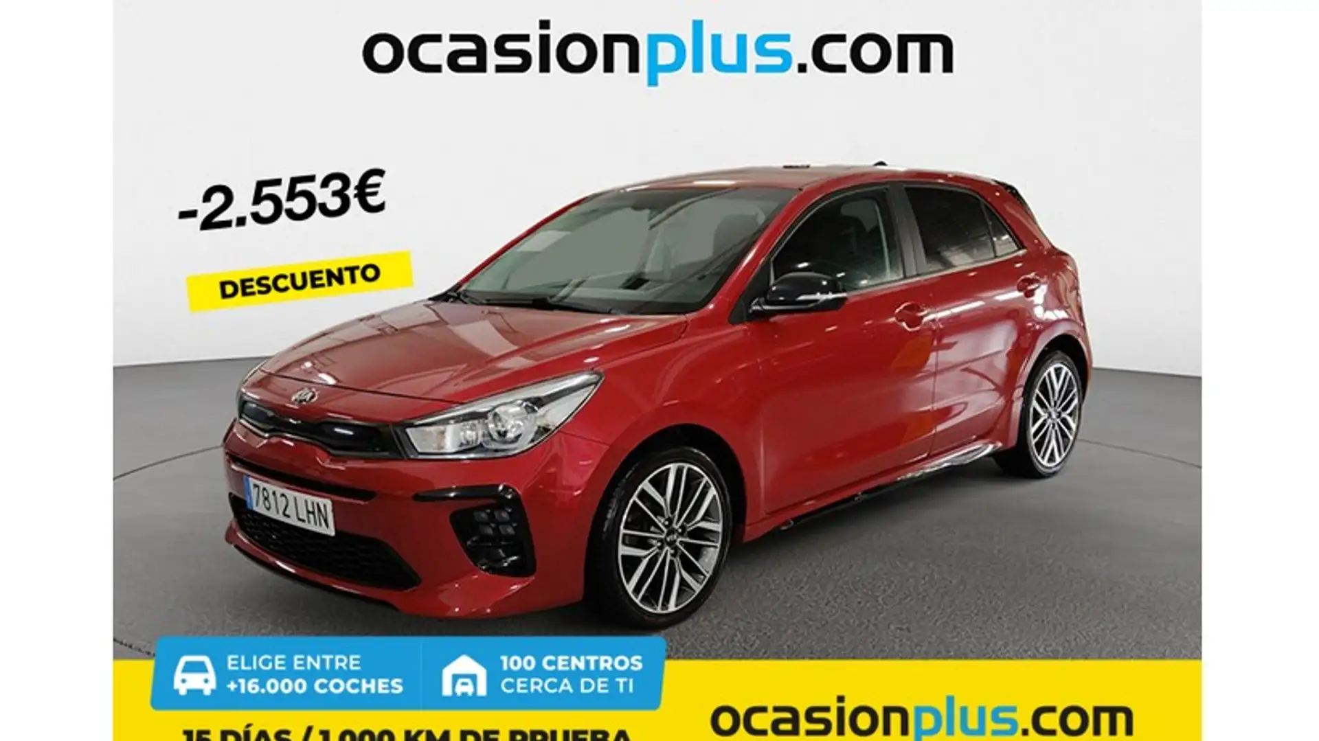 Kia Rio 1.0 T-GDi Eco-Dynamics GT Line 100 Rojo - 1
