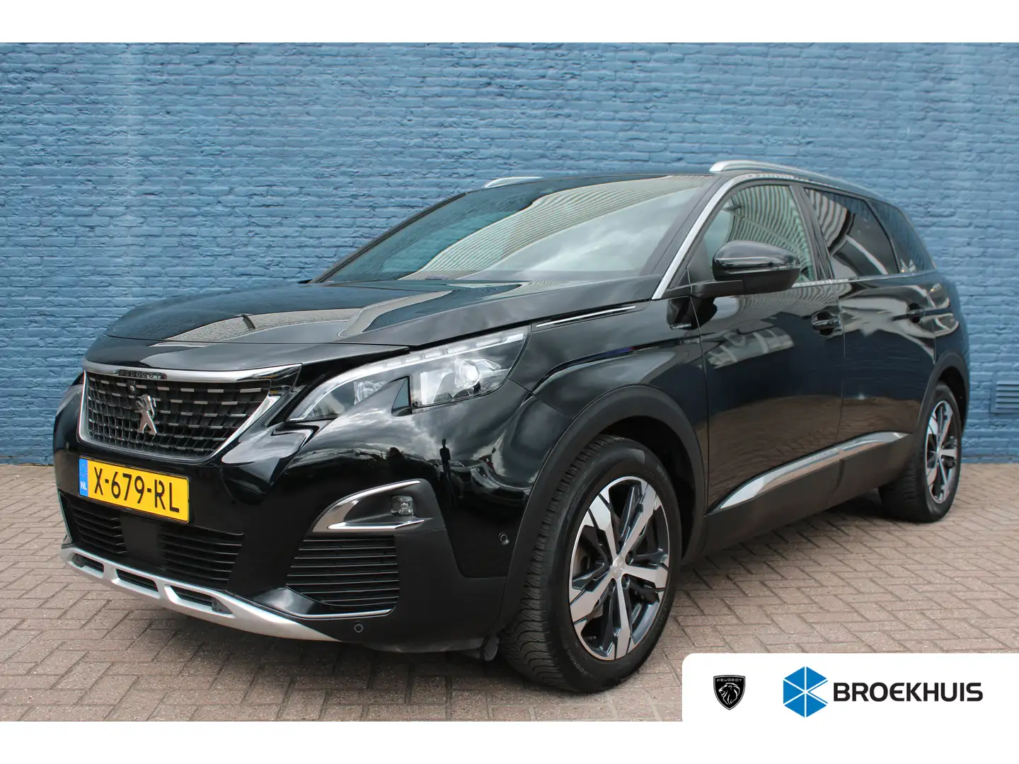 Peugeot 5008 1.2 PureTech GT-Line | Navigatie | Camera | Panora Zwart - 1