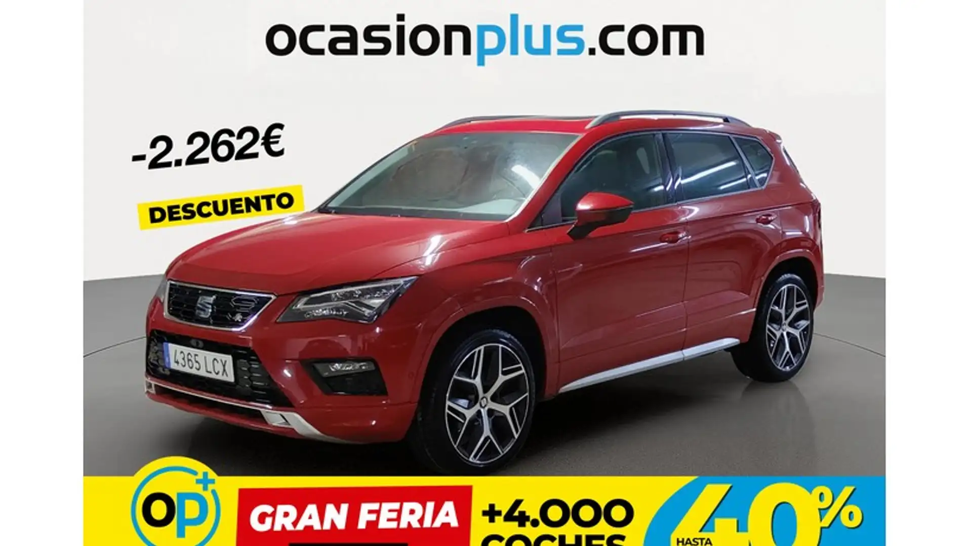 SEAT Ateca 1.5 EcoTSI S&S FR DSG7 Rojo - 1