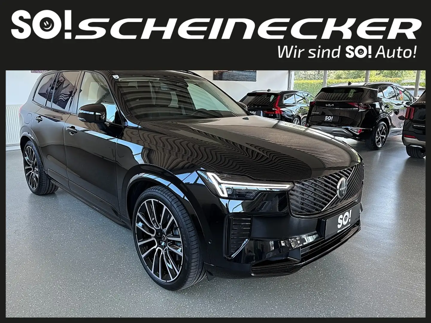 Volvo XC90 T8 AWD Plug-in Hybrid Ultra Dark (7 Sitzer) Schwarz - 1