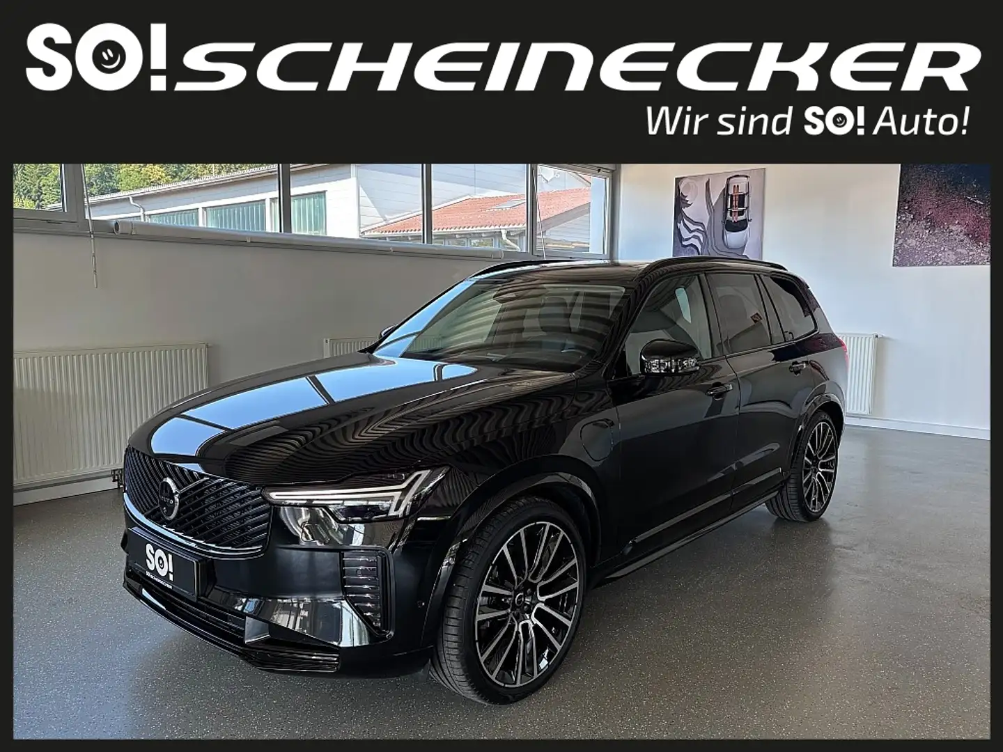 Volvo XC90 T8 AWD Plug-in Hybrid Ultra Dark (7 Sitzer) Schwarz - 2