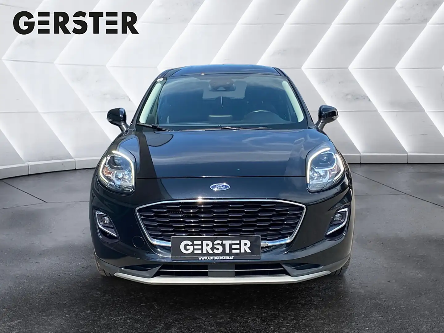 Ford Puma 1,0 EcoBoost Hybrid Titanium Schwarz - 2