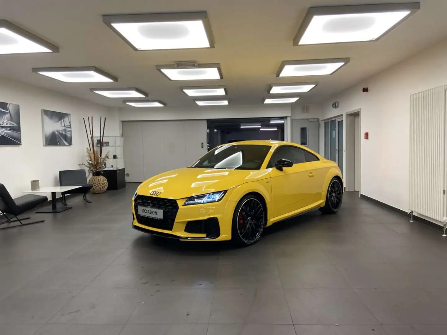 Audi TT Coupé S line Competition 45 TFSI quattro 245 CV S Jaune - 1