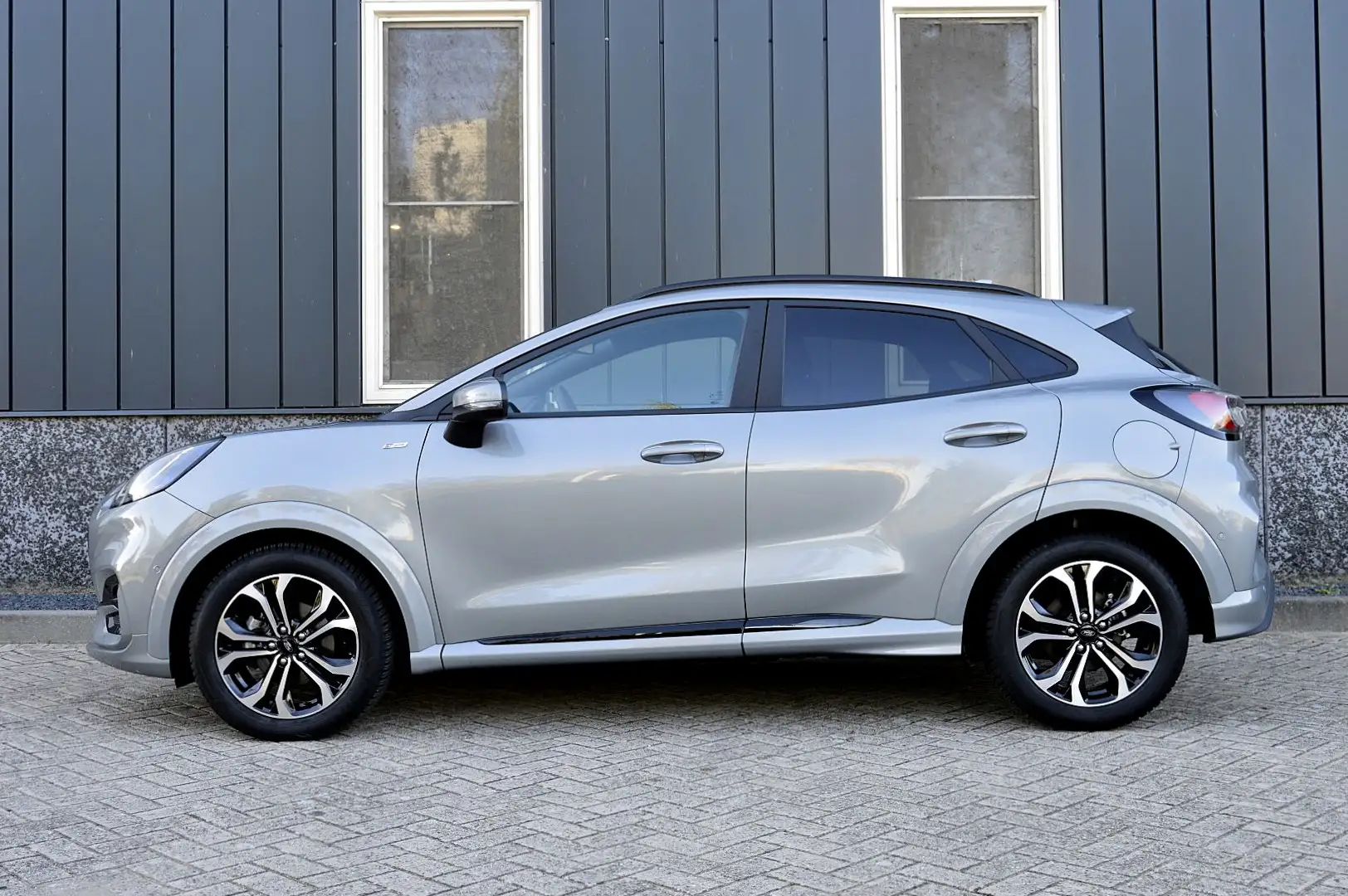 Ford Puma 1.0 EcoBoost Hybrid ST-Line Rijklaarprijs-Garantie Grijs - 2