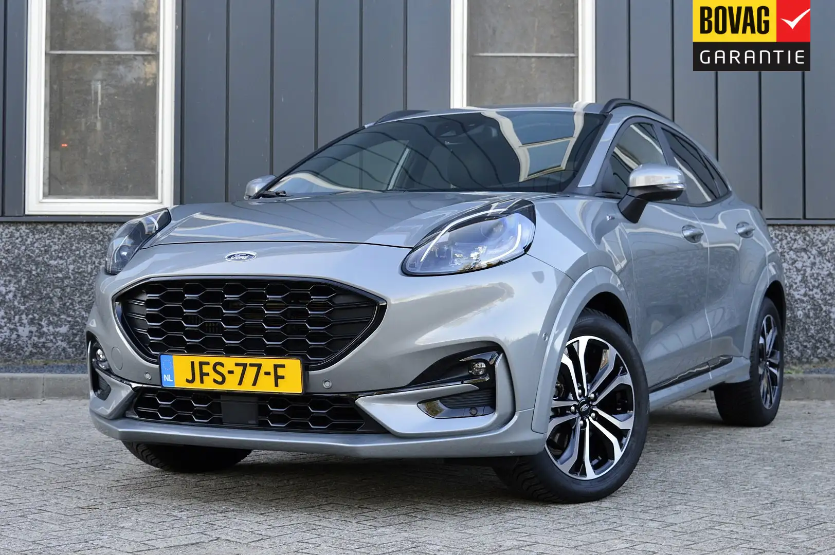 Ford Puma 1.0 EcoBoost Hybrid ST-Line Rijklaarprijs-Garantie Grijs - 1