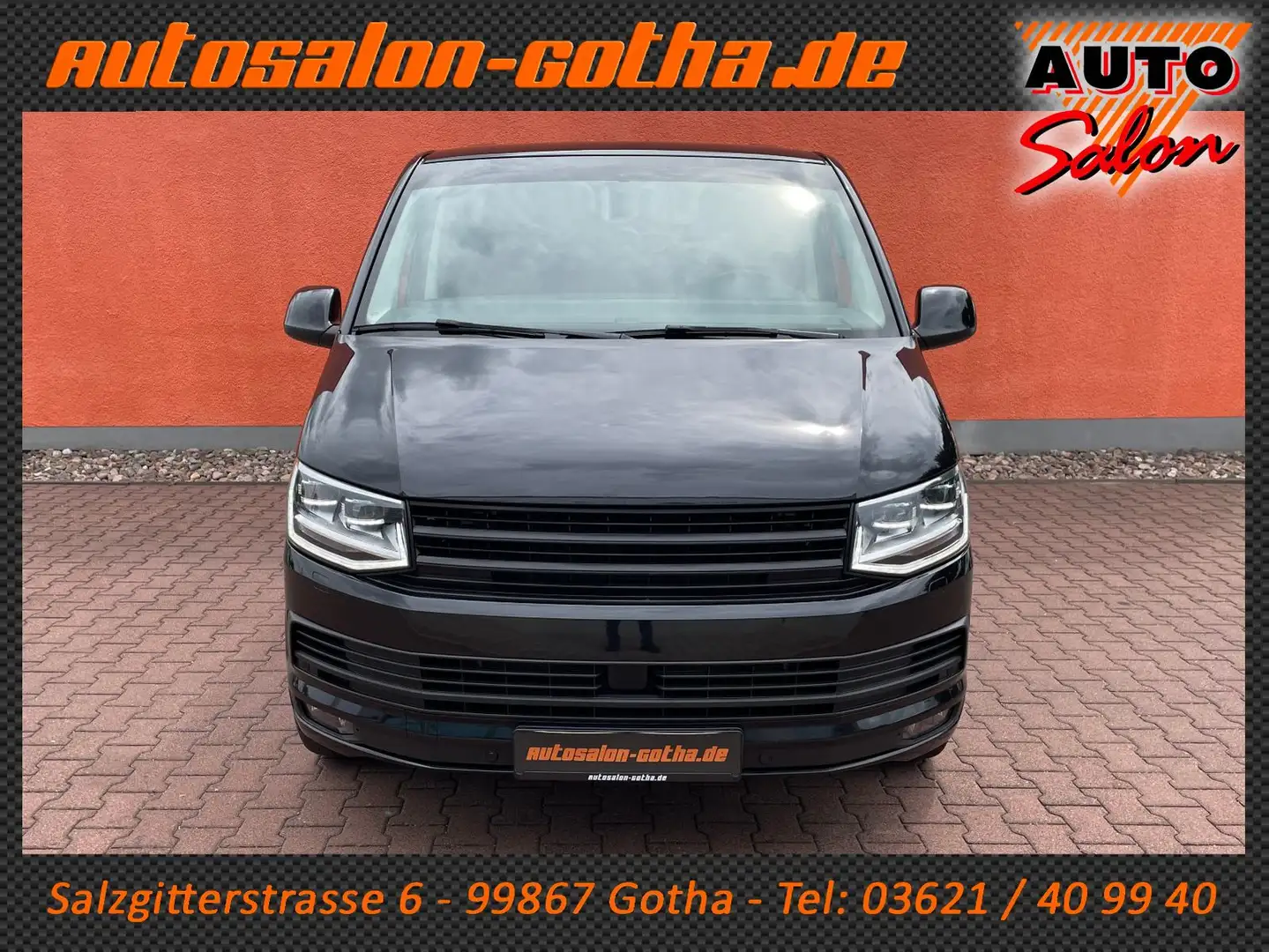 Volkswagen T6 Kombi lang 4Motion DSG 5Sitzer AHK+LED SPERRE Schwarz - 2