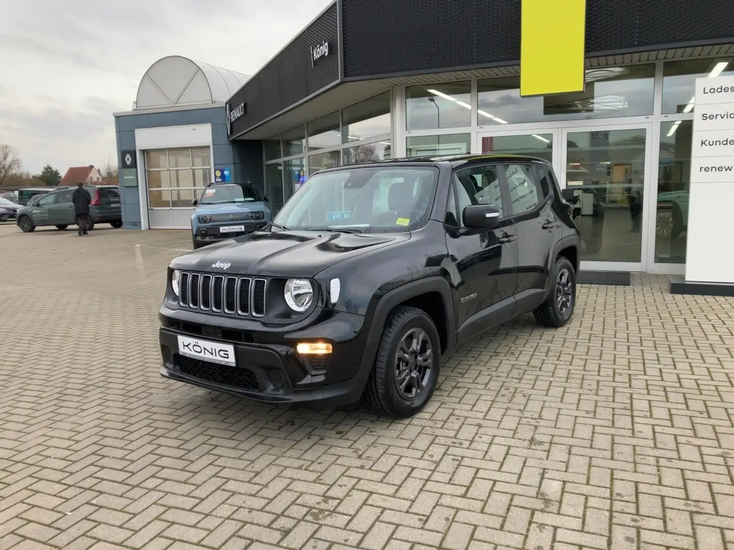 Jeep Renegade 1,5 MultiAir Mild Hybrid Carplay Klima Noir - 1