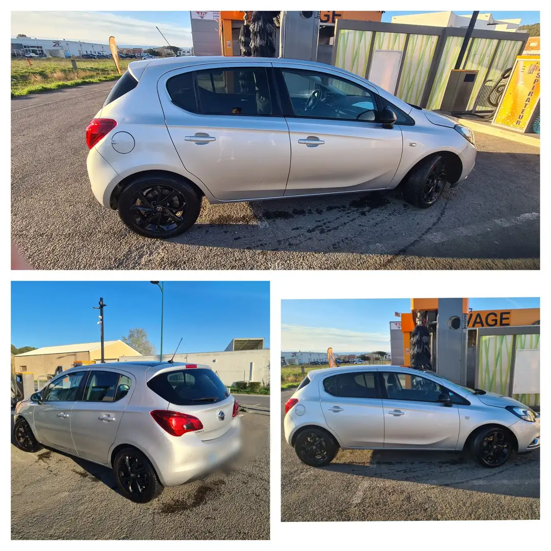 Opel Corsa 1.4 Turbo 100 ch Start/Stop Color Edition Gris - 2