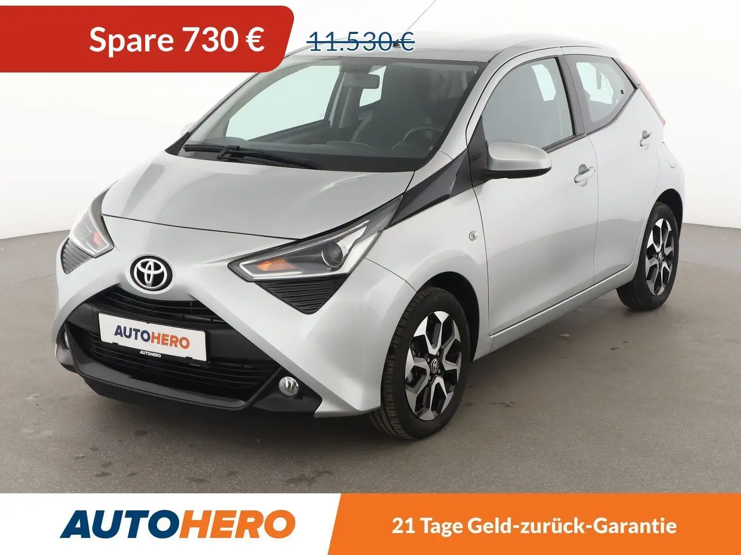 Toyota Aygo 1.0 X-Play club*KLIMA*GARANTIE* Grau - 1